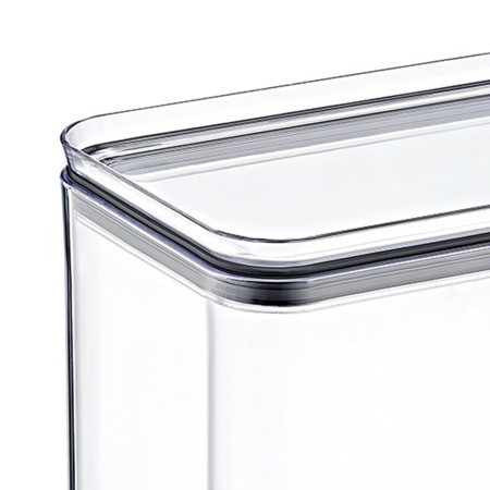 Recipiente hermético para guardar alimentos Retangular grande 10.5x16.5x19cm 7house Acessórios de cozinha 3