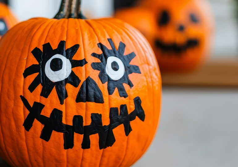 5 ideas para decorar calabazas en Halloween