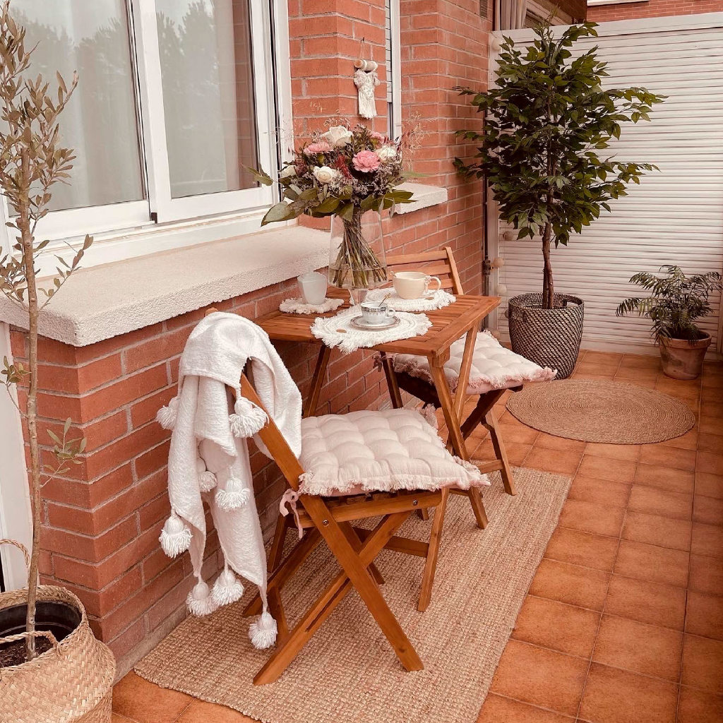 Muebles de exterior para espacios pequeños: Aprovecha tu terraza