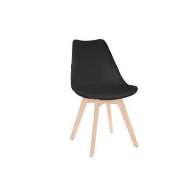 Chaises de salle à manger noires ORION91