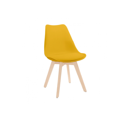 Chaises de salle à manger moutarde ORION91