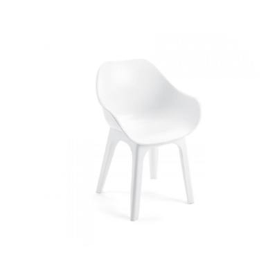 Chaises de salle à manger avec pieds blancs : : Chaises de salle à manger avec pieds blancs ORION91