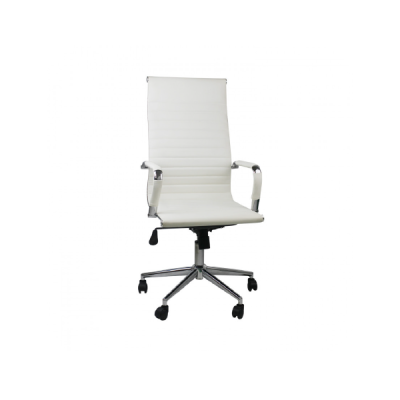 Cadeiras de secretária brancas