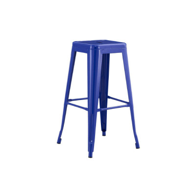 Tabourets bleus