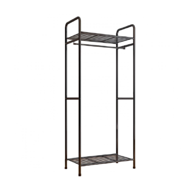 Porte-manteaux métalliques sur pied